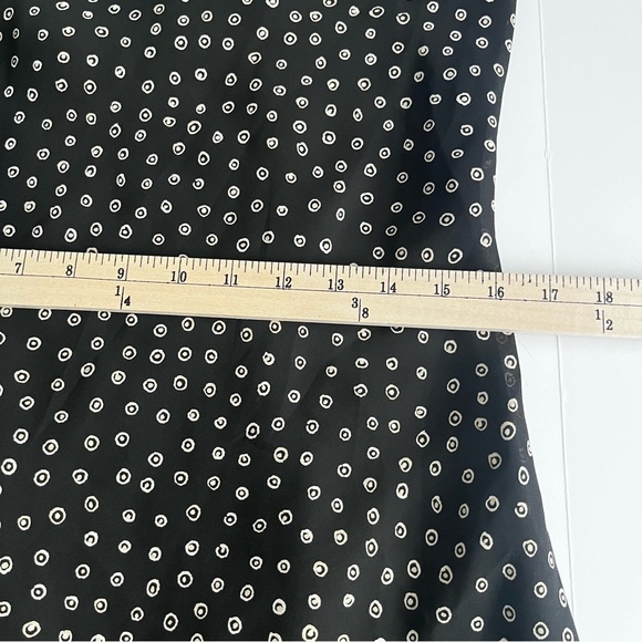 Vintage Y2K Kathie Lee slip dress black size 12/M 90’s spaghetti straps midi - Picture 10 of 11